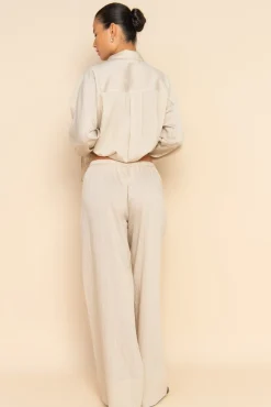 ARIES PANT - OAT STRIPE