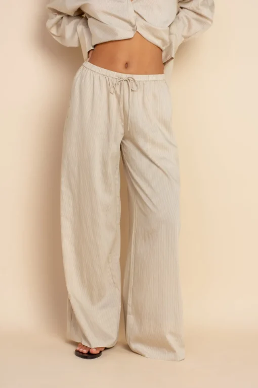 ARIES PANT - OAT STRIPE