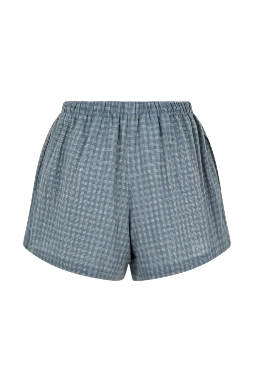 FARAH SHORT - BLUE CHECK