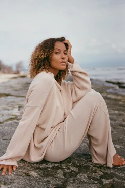 LYLA PANT - STONE