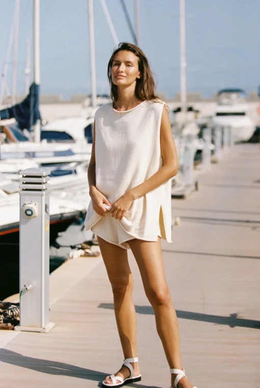 MANON SHORT - CREME