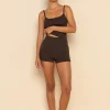 SOL KNIT SHORT - CACAO