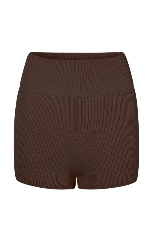 SOL KNIT SHORT - CACAO
